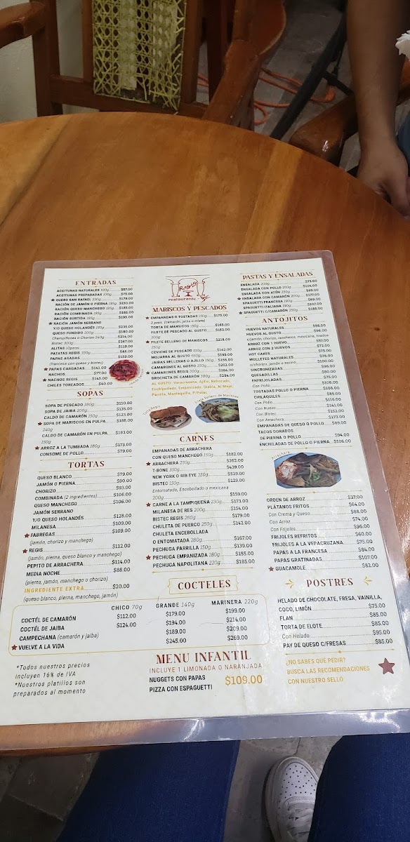 Restaurant Bar Regis Menu - Image 6